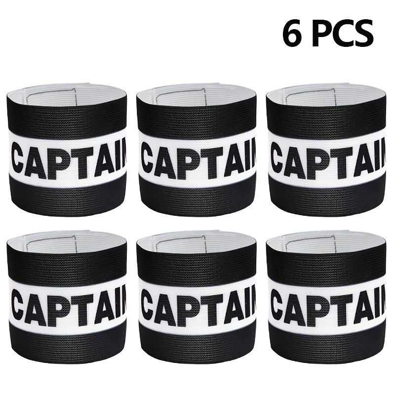 6Pcs Adjustable Captain Armban - Team Sports ulasan dan harga