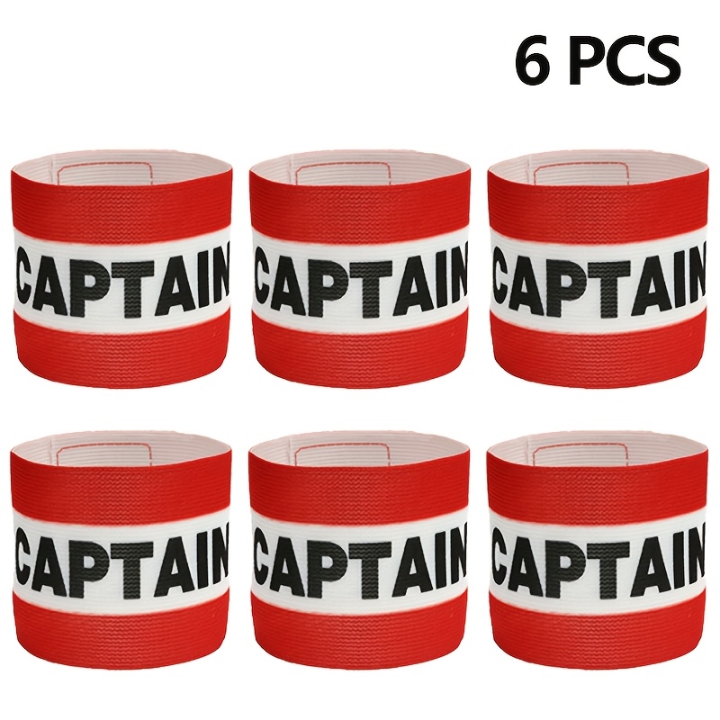 6Pcs Adjustable Captain Armban - Team Sports ulasan dan harga