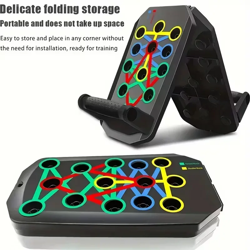 Push-up Board Set Portable Mul - Push Up Board Foldable Multi Function ulasan dan harga
