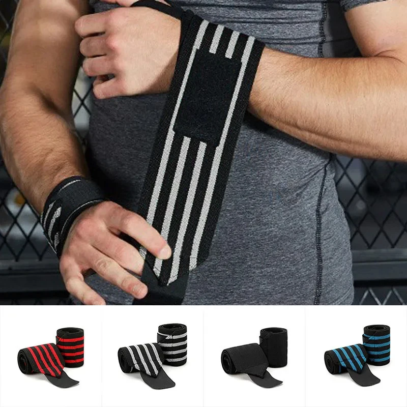 1PC Elastic Exercise Wrist Pre - Wrist Wraps Weightlifting Support ulasan dan harga