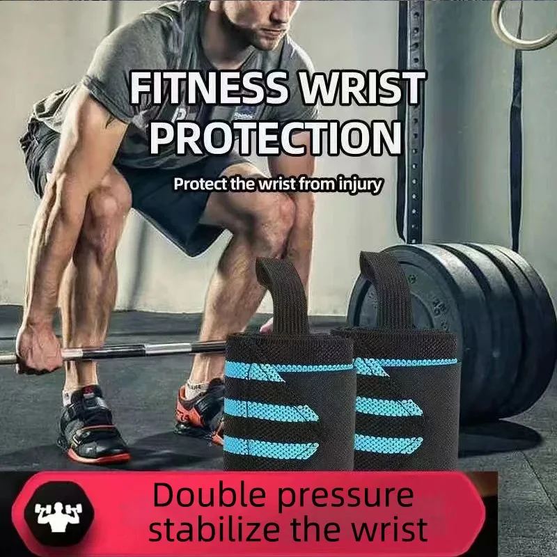 1PC Elastic Exercise Wrist Pre - Wrist Wraps Weightlifting Support ulasan dan harga