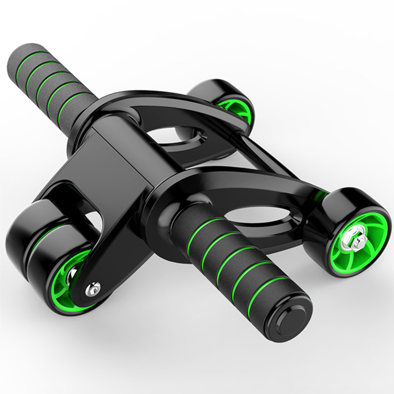Ab Roller for Abs Workout 4 Wh - Ab Roller Wheel With Elbow Support ulasan dan harga
